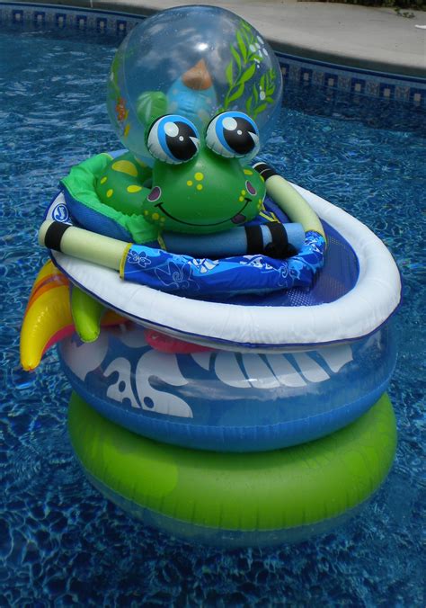 fun swimming pool floats  reclining  spring floats