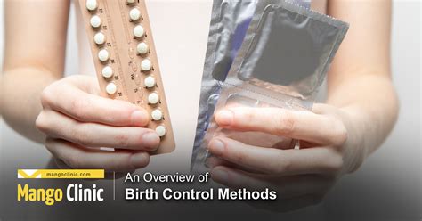 An Overview Of Birth Control Methods · Mango Clinic