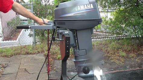 yamaha hp  stroke short shaft outboard motor youtube