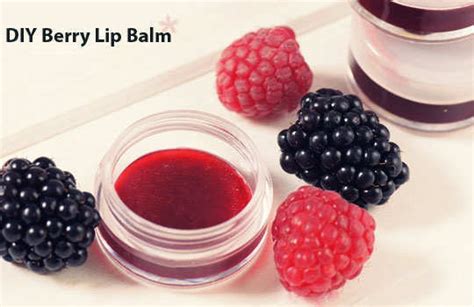 Diy Homemade Berry Lip Balm