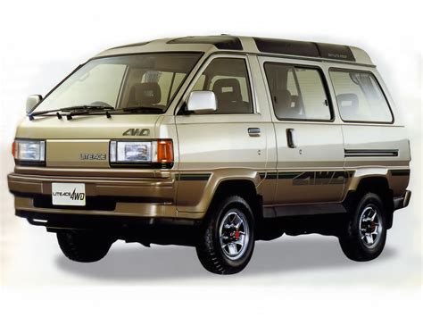toyota lite ace technical specifications  fuel economy