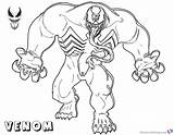 Venom Coloring Pages Printable Sheets Print Strong Anti Kids Fanart Lego Cartoon Color Marvel Spiderman Book Drawing Spider Scribblefun Agent sketch template