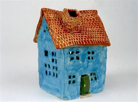 art  small hands clay houses