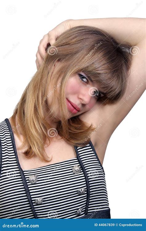 beautiful teenage girl  stock image image  glamorous