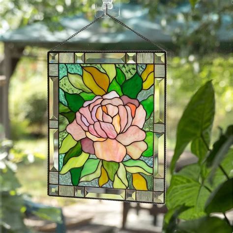 stained glass hanging art   home wanderglobe