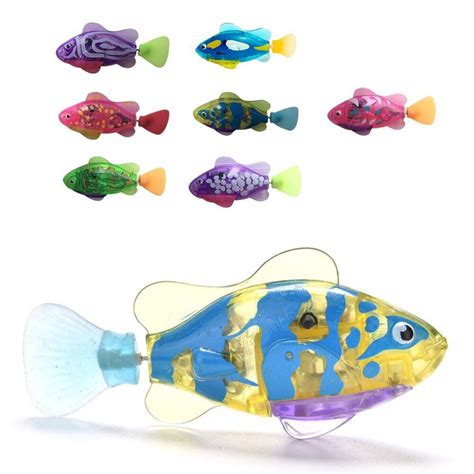swimming electronic fish activated battery powered toy  children kid bathing toys gift multi