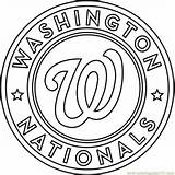 Nationals Braves Mlb Coloringpages101 Athletics Oakland Browning sketch template