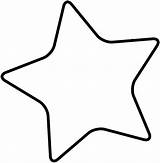 Star Rounded Template Clipart Clip Blank sketch template