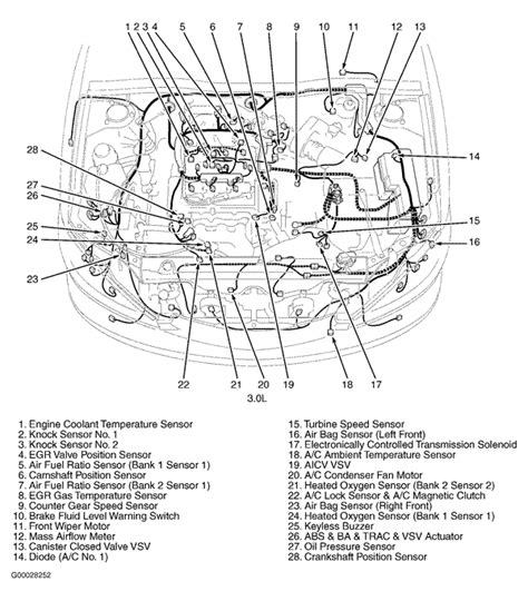 diagram  toyota camry  engine parts diagram full version hd quality parts diagram