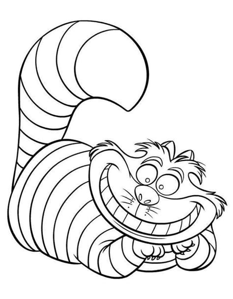 alice  wonderland coloring pages clip art library