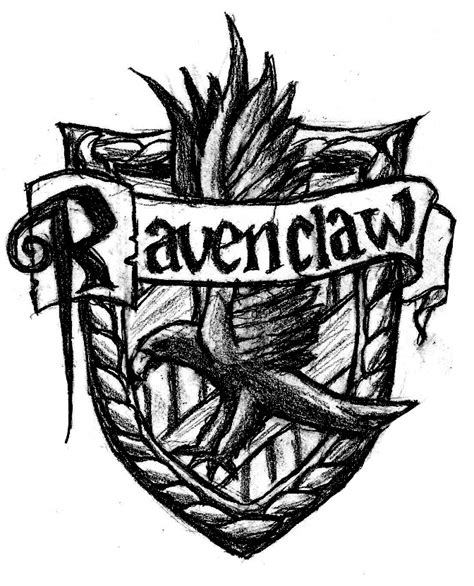 harry potter ravenclaw coloring pages sketch coloring page