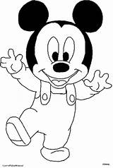 Coloring Mickey Mouse Pages Printable Baby Disney Kids Print Thanksgiving Colouring Para Walking Outline Sheets Cute Face Z31 Doctor Friends sketch template