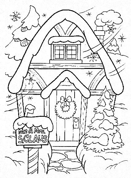 christmas winter coloring pages coloringpagescom