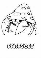 Pokemon Coloring Parasect Pages Color Print Bug Hellokids Online Oshawott Go Printable sketch template