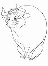 Ferdinand Coloring Pages Printable Disney Bull Movie Color Sheets Cartoon Pdf Colouring Bulls Kids Bestcoloringpagesforkids Christmas Choose Board Story Print sketch template