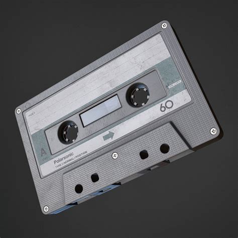 cassette tape vr ar ready cgtrader