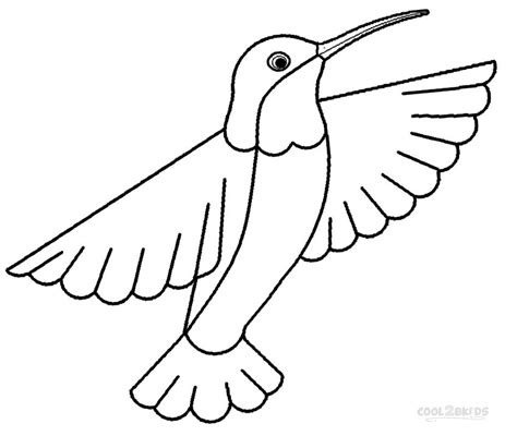 printable hummingbird coloring pages  kids coolbkids