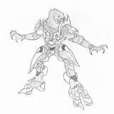 Halo Elite Drawing Flood Coloring Pages Sketch Color Coloringpagesonly Getdrawings Deviantart sketch template