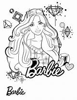 Barbie Stampa sketch template