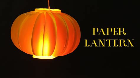 diy hanging paper lantern    paper lantern  home youtube