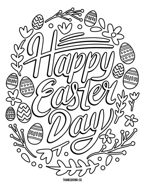 coloring pages  easter printable