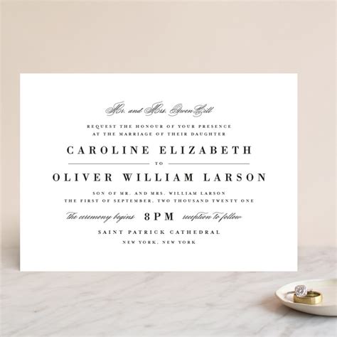 wedding invitations  lauren chism minted