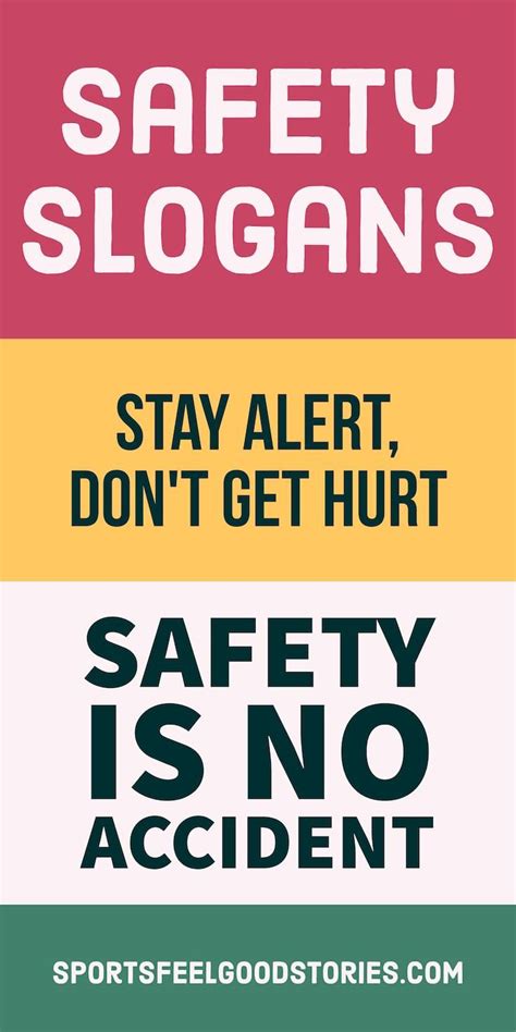 safety slogans  sayings creative catchy  funny ideas safety
