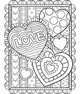 Coloring Crayola Valentine Pages Hearts Valentines Heart Printable Colouring Adult Sheets Print Mandala Choose Board Funny sketch template
