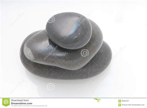 spa treatment background  pebbles  running water stock image