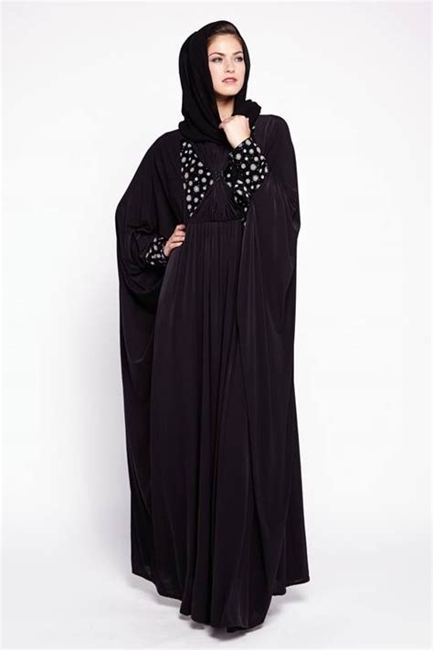 latest black plain abaya designs collection 2015 16