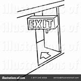 Exit Drawing Clipart Pages Drawings Coloring Template Paintingvalley sketch template