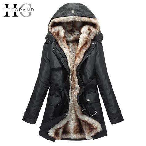 hee grand women basic jackets winter coats faux fur woman warm parka hood coat  size   xl