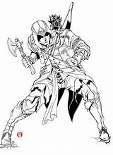 Creed Personnage Armadura Personnages sketch template