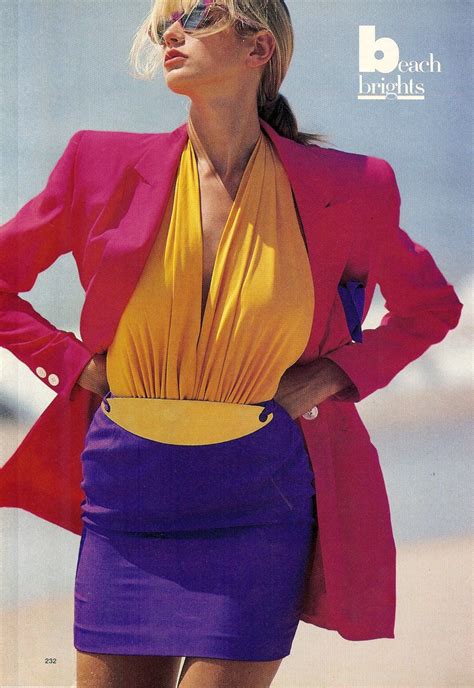 80 s color blocking 1980s fashion trends 80s and 90s fashion trendy