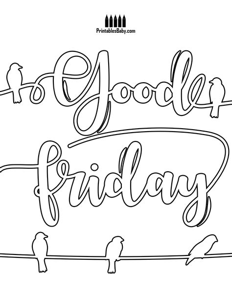 good friday coloring pages  getdrawings