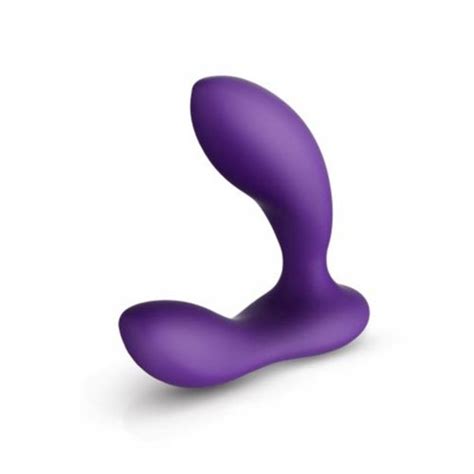 lelo bruno silicone prostate massager waterproof purple