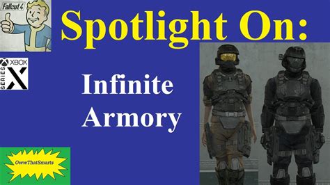 fallout  mods spotlight  infinite armory youtube