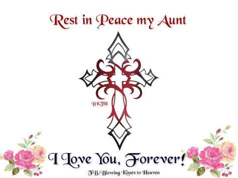 Rest In Peace Aunt My Loved Ones In Heaven