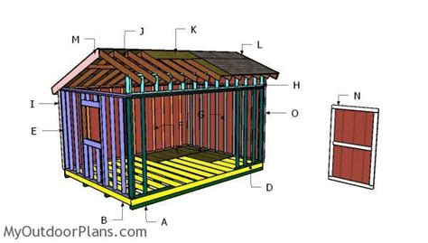 saltbox shed roof plans myoutdoorplans