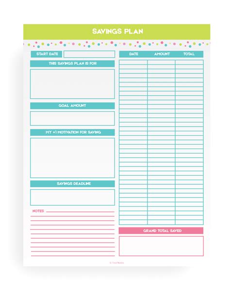 page printable household planner  peek