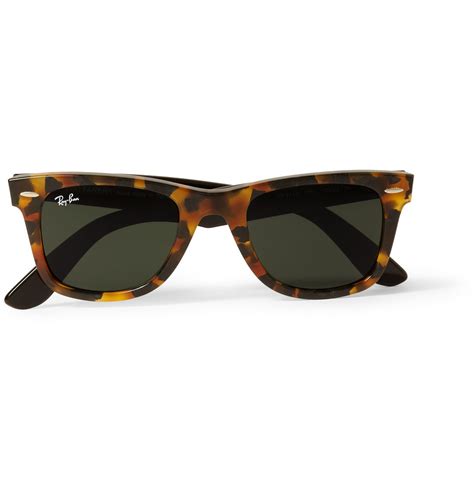 ray ban original wayfarer sunglasses  men lyst