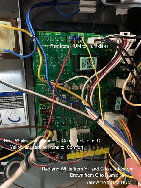 lennox furnace control board wiring diagram