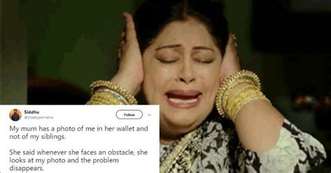 Indian Mom Savage Indian Mom Keeps Sons Picture In Wallet To Remind