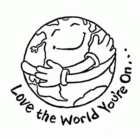 earth day printable coloring pages