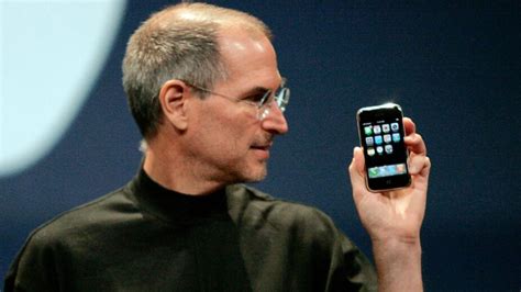 iphone launch   steve jobs today  years  check iphone journey mobile news