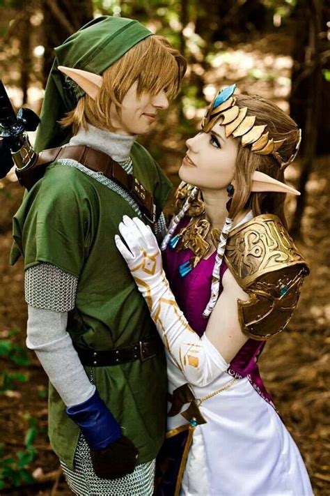 Cute Couple Costume Idea Zelda Zelda Cosplay
