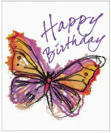 happy birthday images butterflies