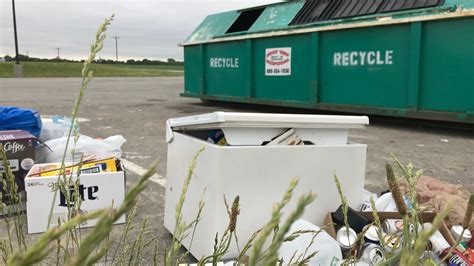 illegal dumping brings   fine  rural tippecanoe  recycling