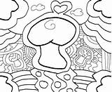 Coloring Trippy Pages Popular sketch template