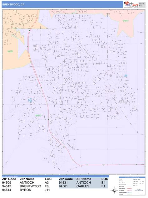 Woodland California Wall Map Color Cast Style By Mark